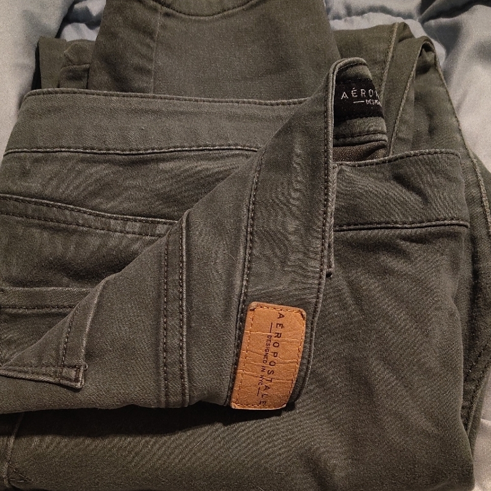 Aeropostale Khaki Green Pants